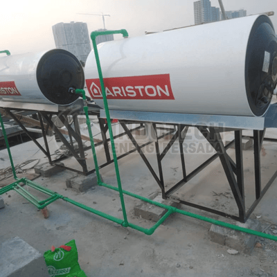 pemasangan-solar-water-heater